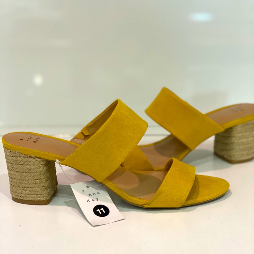 A New Day block heel sandals